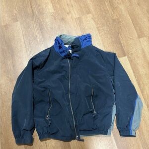 Nautica Dark Blue Windbreaker Jacket